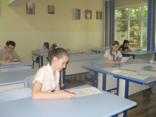 La Constanţa: încep simulările la examenul de bacalaureat